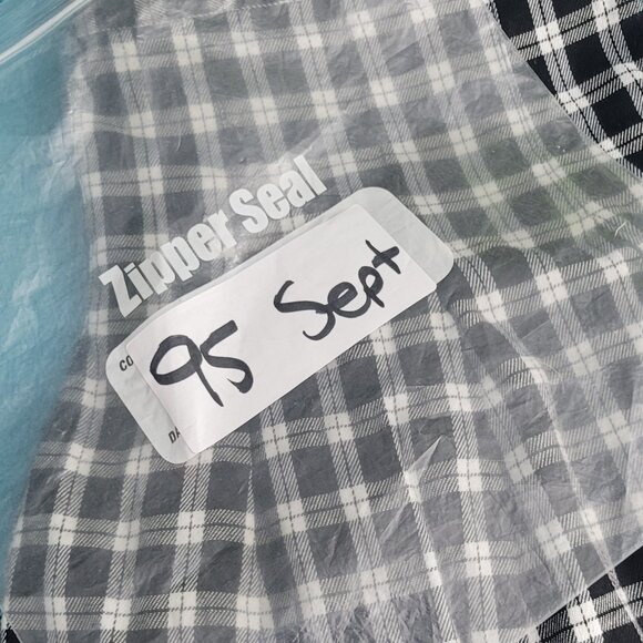 Ardene 2Pc Set Black White & Beige Two Pleated Plaid Mini Skirts Size XL - Picture 16 of 16